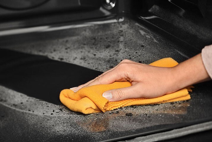 Vệ sinh lò nướng bằng nhiệt phân