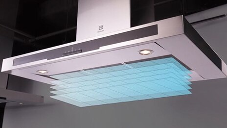 Máy hút mùi âm tủ Electrolux EFP9520X 8 Bộ lọc dầu mỡ đa lớp